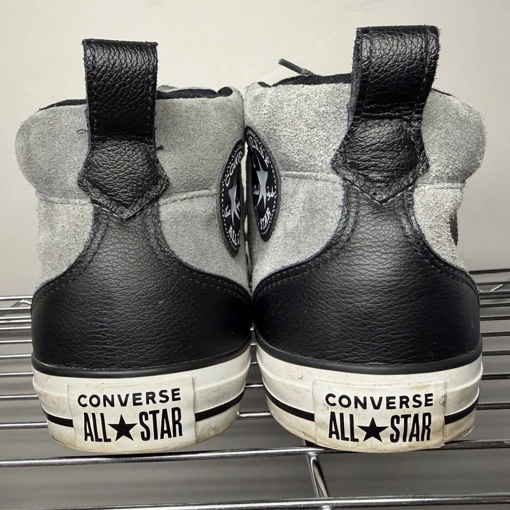 Converse Gray Suede Men's Sneakers - Picture 5 of 6